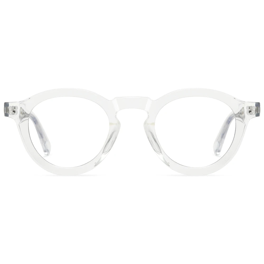 Kachawoo retro glasses tr90 acetate men black transparent grey optical glasses frame for women Korean style unisex eyewear hot Salber